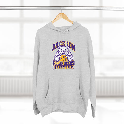 Jackson Polar Bears Basketball Mascot Hoodie