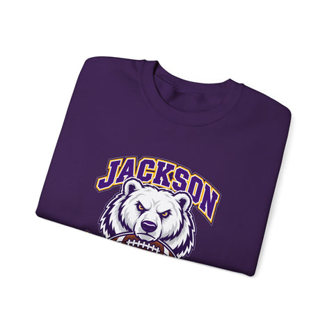 Jackson Polar Bears Football Mascot Crewneck Sweatshirt