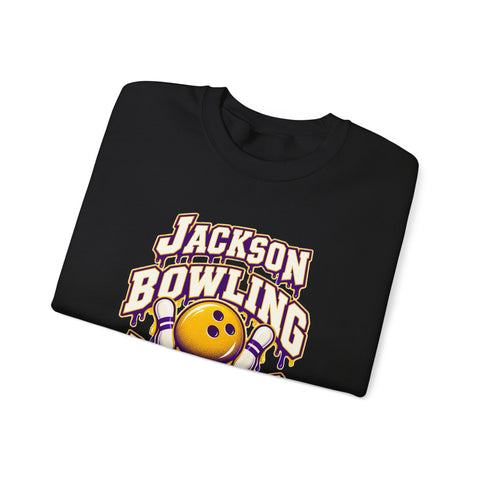 Jackson Polar Bears Bowling Drip Crewneck