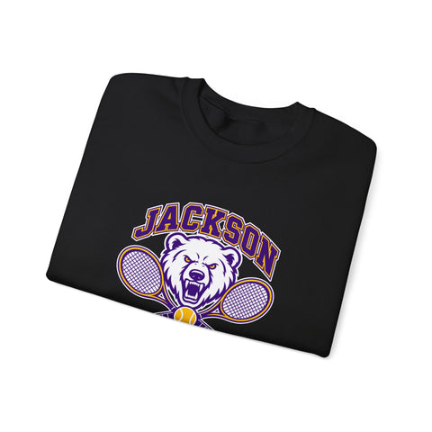 Jackson Polar Bears Tennis Mascot Crewneck Sweatshirt