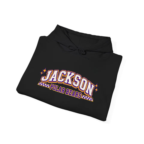 Jackson Polar Bears Checkerboard Spirit Hoodie