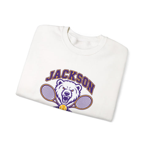 Jackson Polar Bears Tennis Mascot Crewneck Sweatshirt