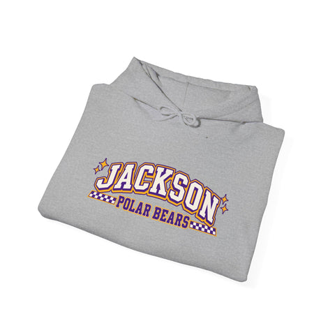 Jackson Polar Bears Checkerboard Spirit Hoodie