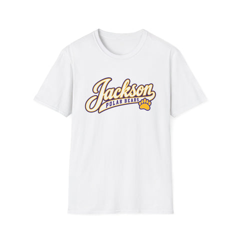 Jackson Polar Bears Classic Script Paw T-Shirt