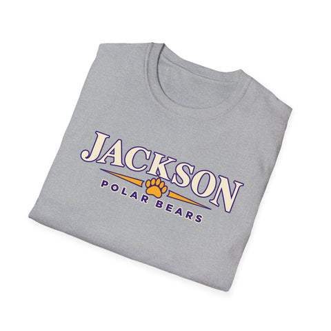 Jackson Polar Bears Classic Serif Paw T-Shirt