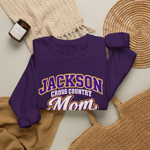 Jackson Polar Bears Cross Country Mom Crewneck
