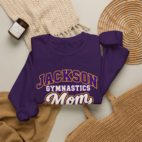 Jackson Polar Bears Gymnastics Mom Crewneck