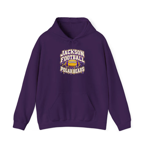 Jackson Polar Bears Football Drip Hoodie