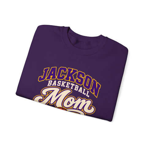 Jackson Polar Bears Basketball Mom Crewneck