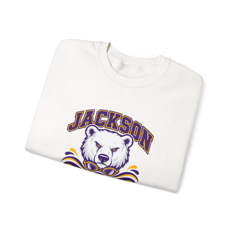 Jackson Polar Bears Swim & Dive Mascot Crewneck Sweatshirt