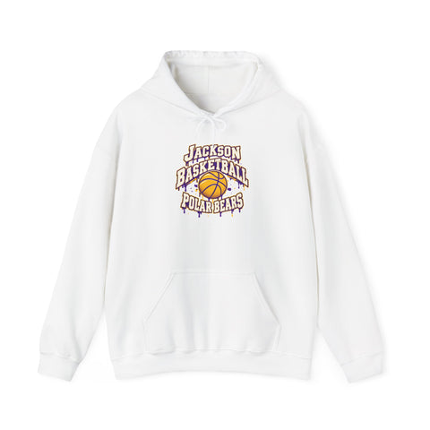 Jackson Polar Bears Basketball Drip Hoodie