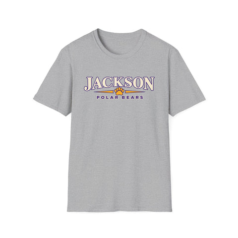 Jackson Polar Bears Classic Serif Paw T-Shirt