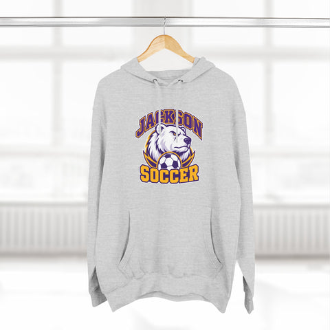 Jackson Polar Bears Soccer Mascot Hoodie