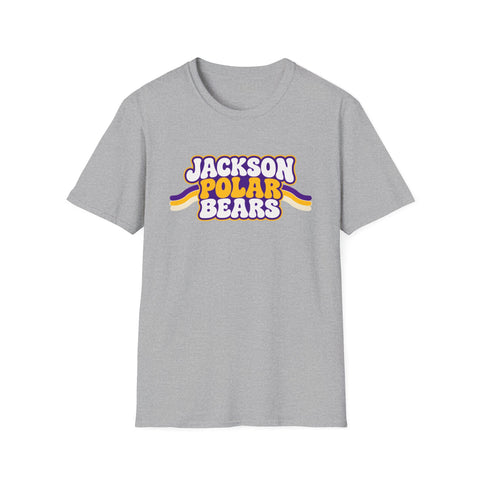 Jackson Polar Bears Retro Stripe T-Shirt