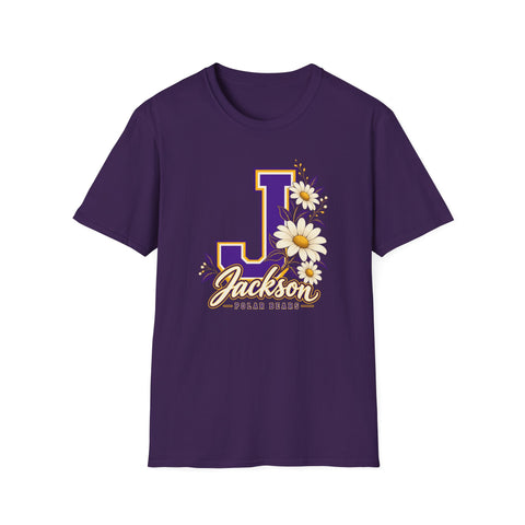 Jackson Polar Bears Daisy Monogram J T-Shirt