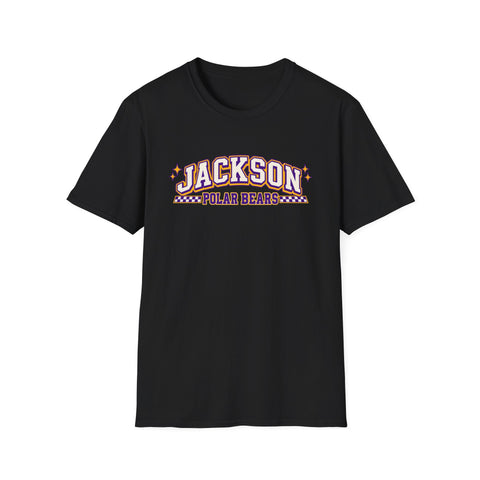 Jackson Polar Bears Checkerboard Spirit T-Shirt