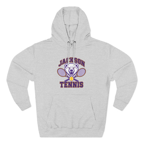 Jackson Polar Bears Tennis Mascot Hoodie