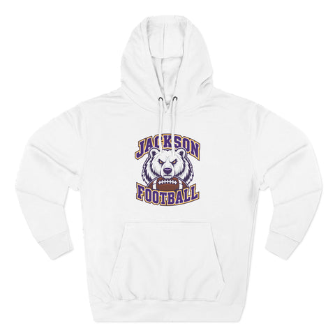 Jackson Polar Bears Football Mascot Hoodie
