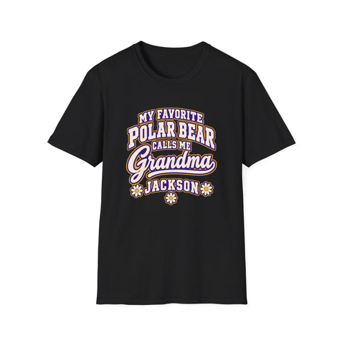 Jackson Polar Bears My Favorite Polar Bear Grandma T-Shirt