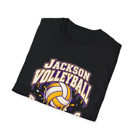 Jackson Polar Bears Volleyball Drip T-Shirt