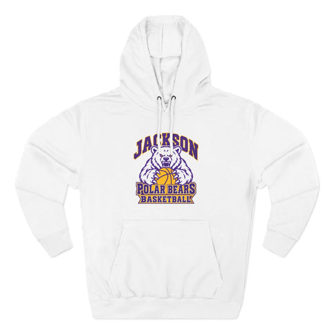 Jackson Polar Bears Basketball Mascot Hoodie