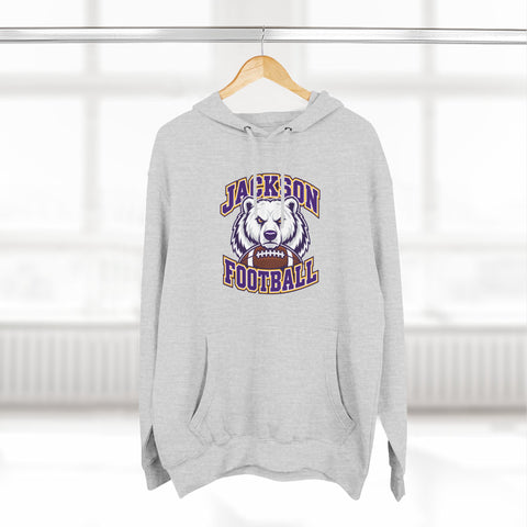 Jackson Polar Bears Football Mascot Hoodie